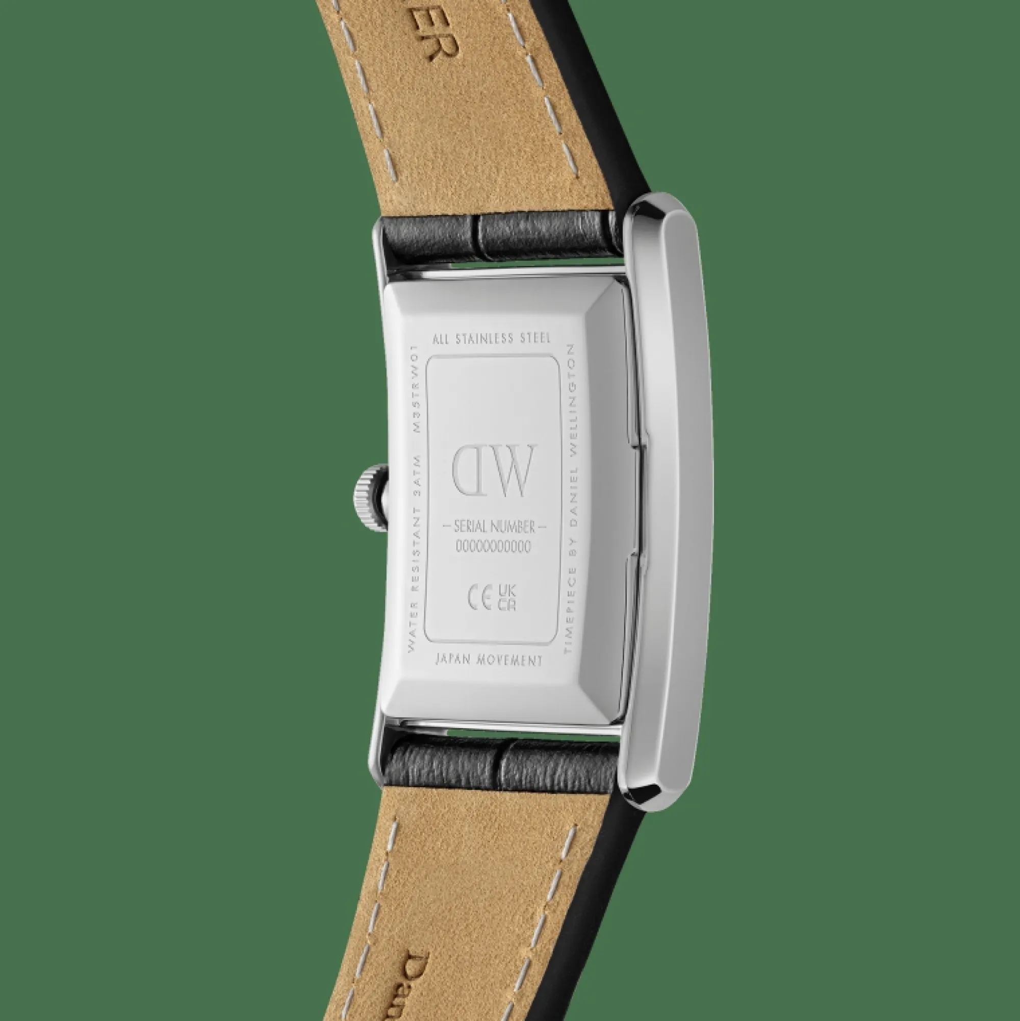 bound_black_crocodile_silver_3.webp Damen Daniel Wellington Bound Black Crocodile
