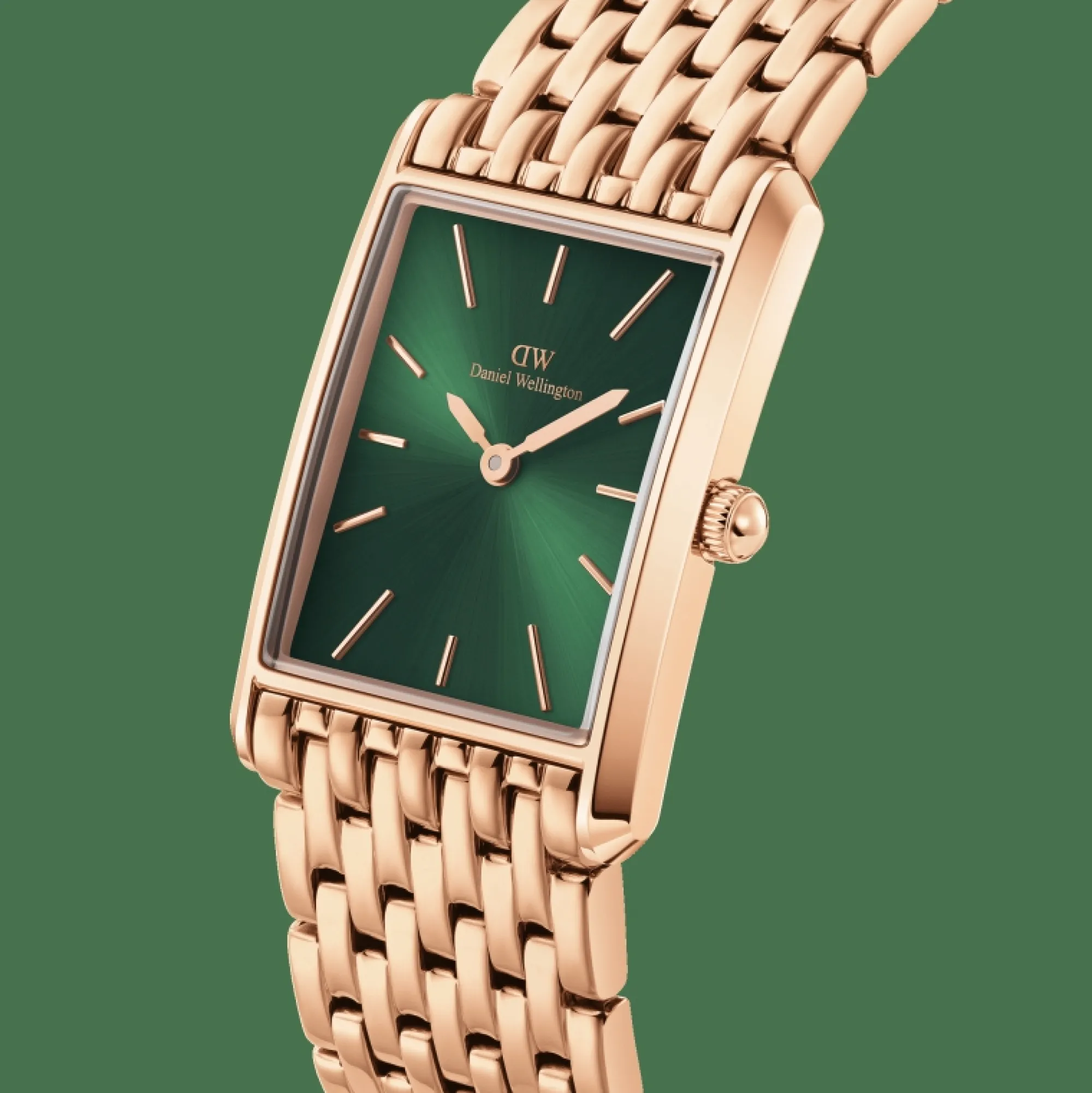 bound_link_emerald_sunray_2.webp Damen Daniel Wellington Bound 9-Link Emerald Sunray