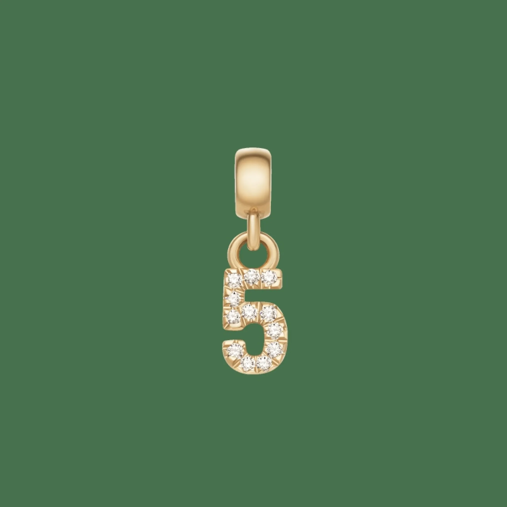 crystal_number_charm_gold_5.webp Daniel Wellington Crystal Number Charm