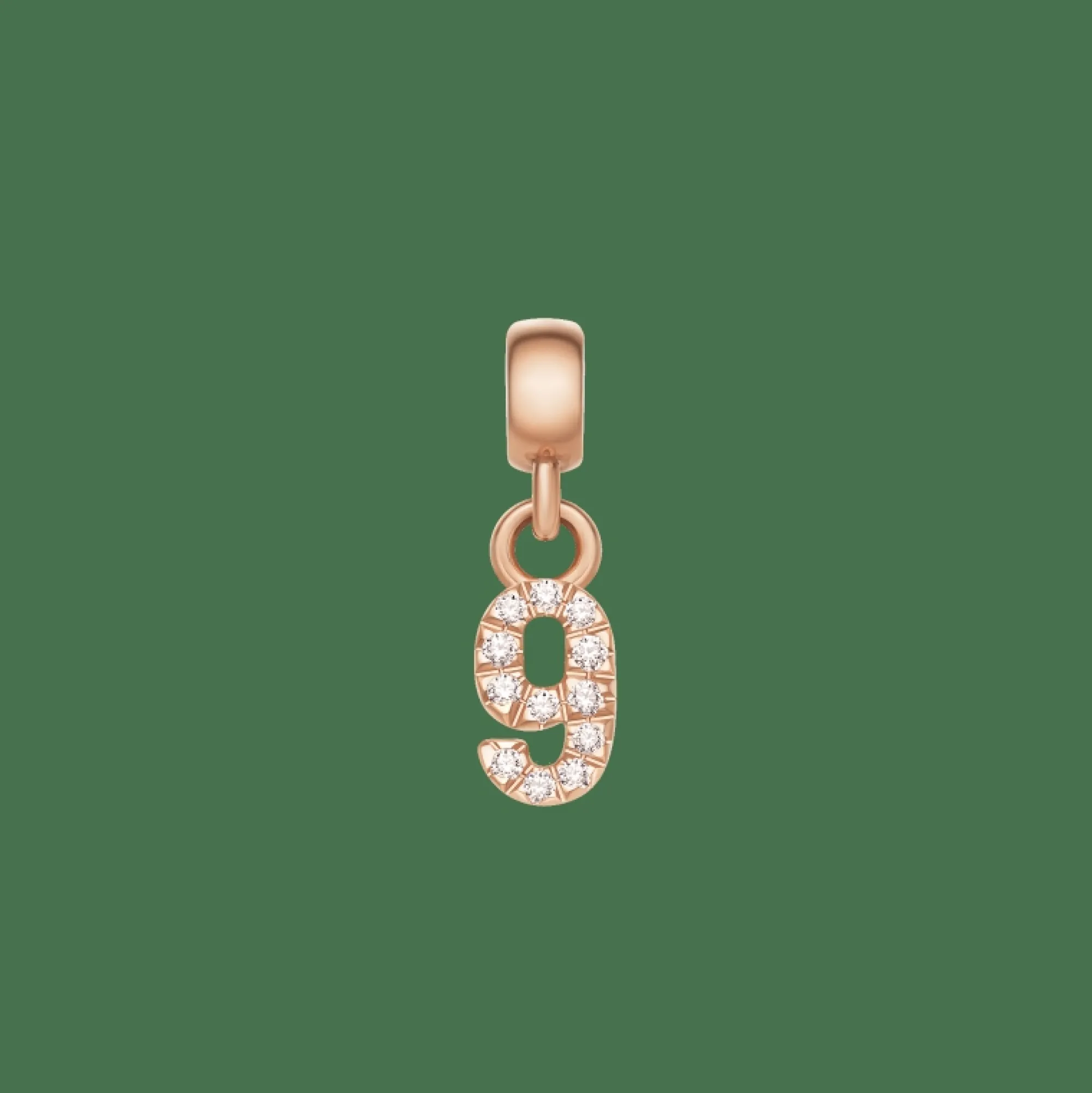 Daniel Wellington Crystal Number Charm
