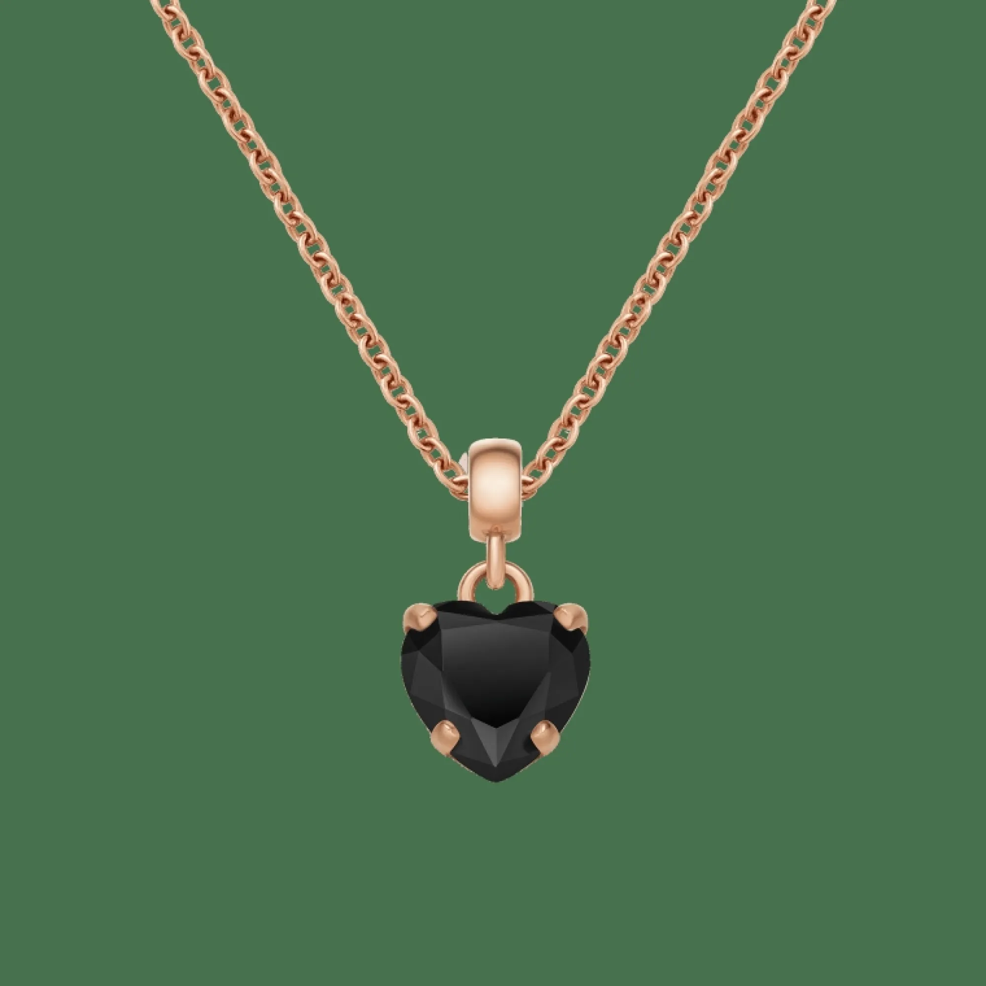 heart_black_crystal_charm_rg_1.webp Daniel Wellington Heart Black Crystal Charm RG