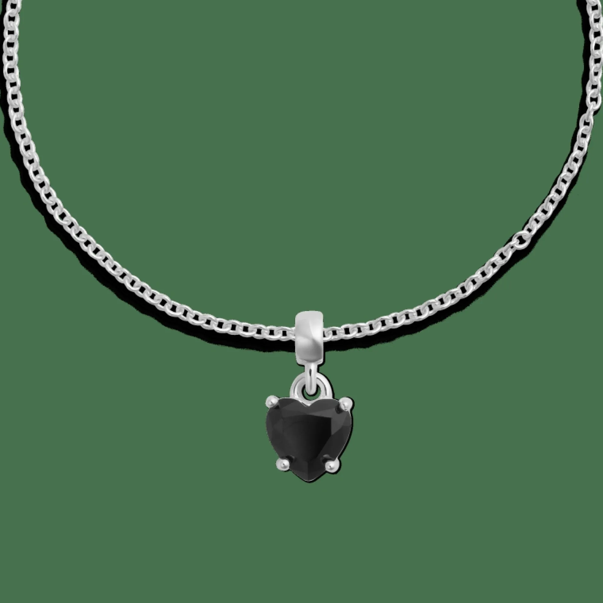 heart_black_crystal_charm_s_sterling_silver_2.webp Daniel Wellington Heart Black Crystal Charm S925 Sterling Silver