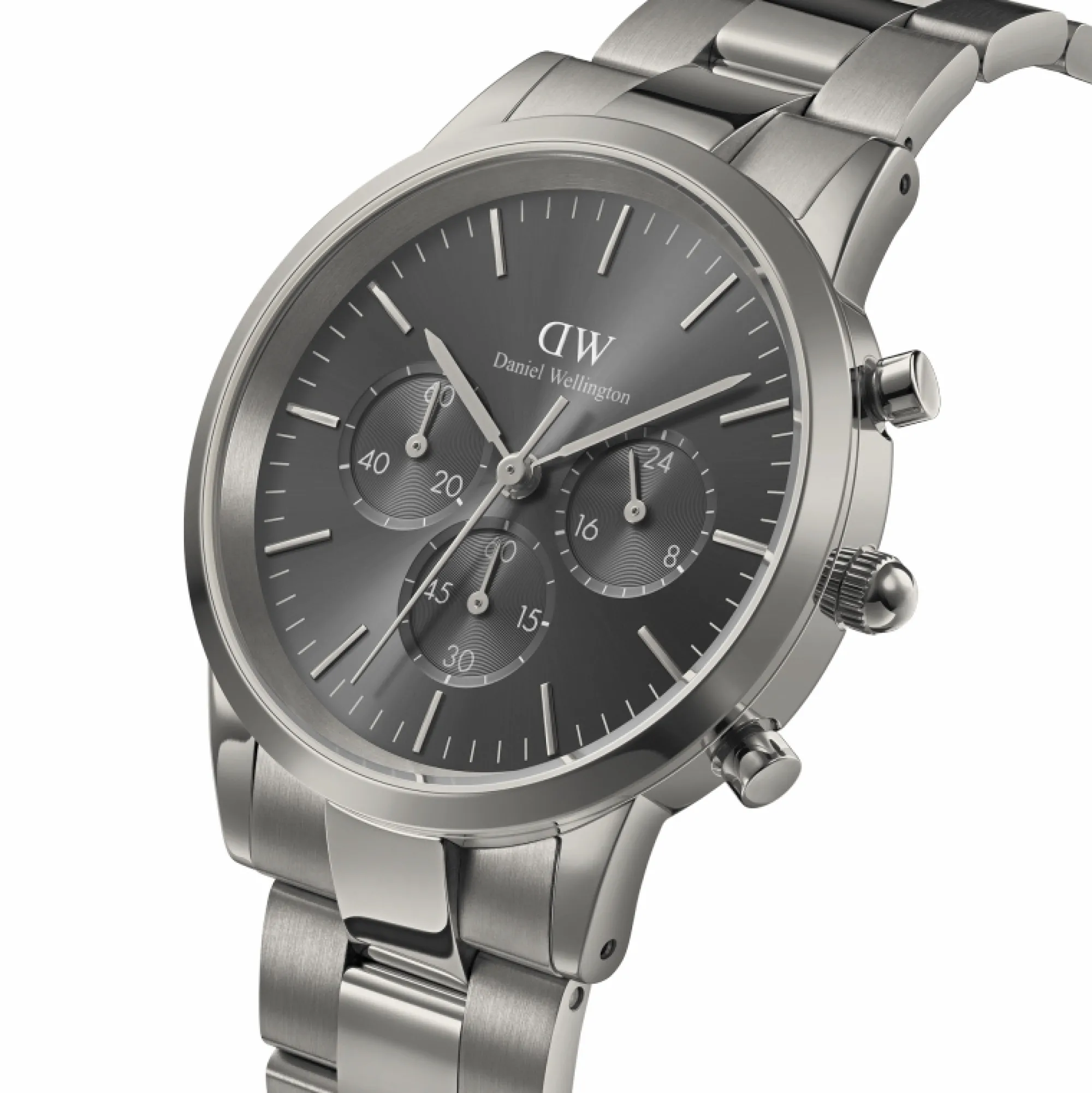 Herren Daniel Wellington Iconic Chronograph Link GM