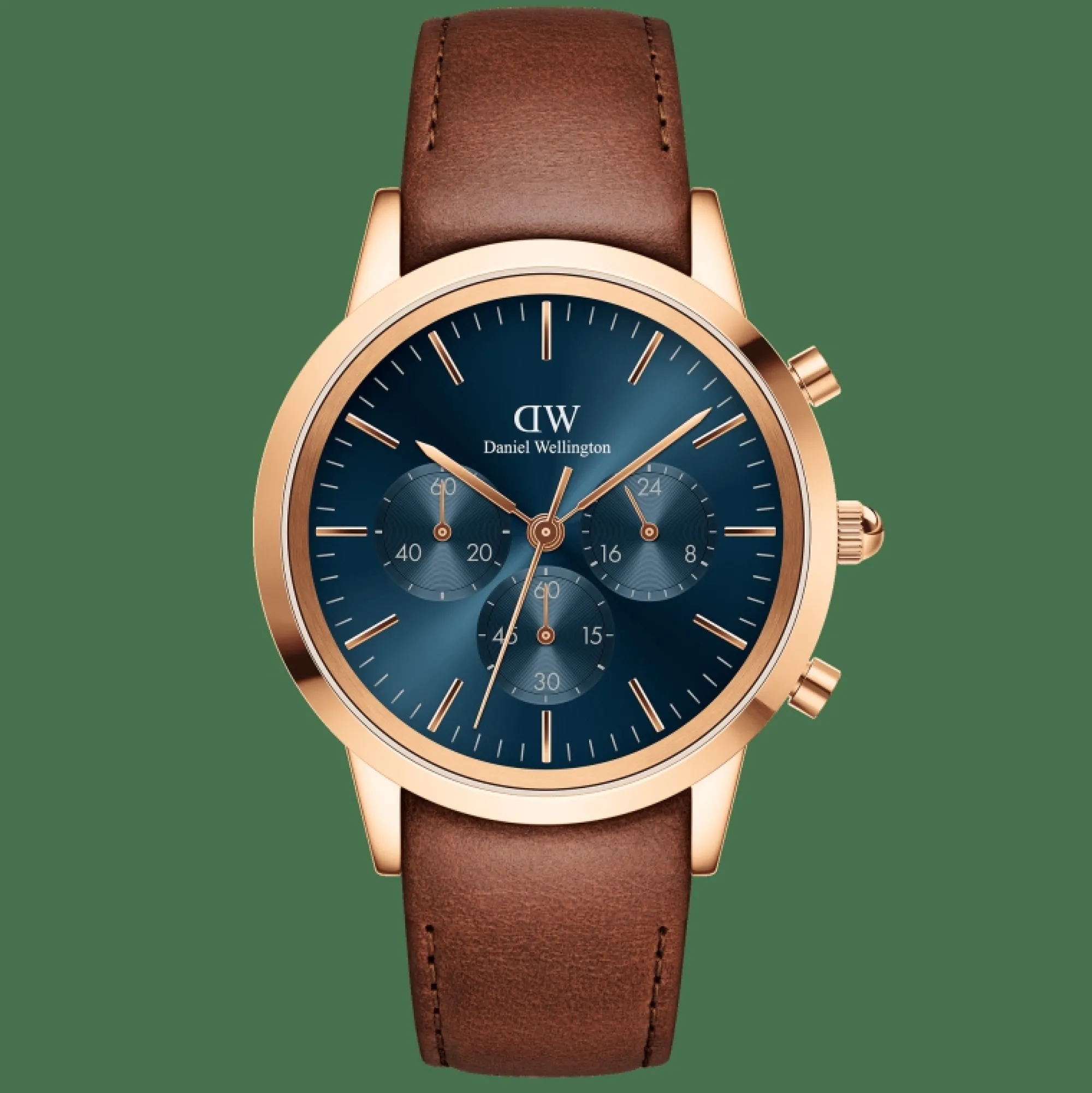 Herren Daniel Wellington Iconic Chronograph St Mawes Arctic Rg