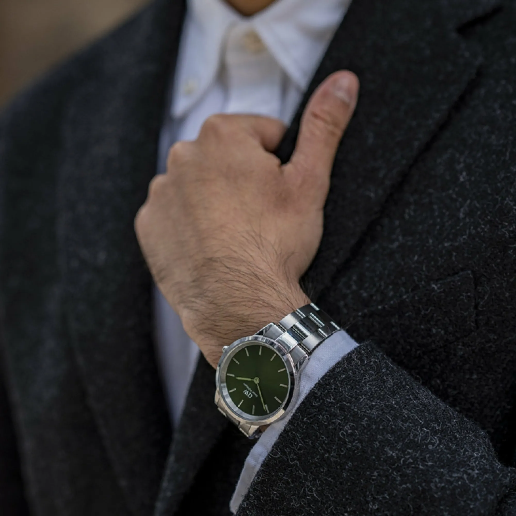 Damen Daniel Wellington Iconic Link Emerald