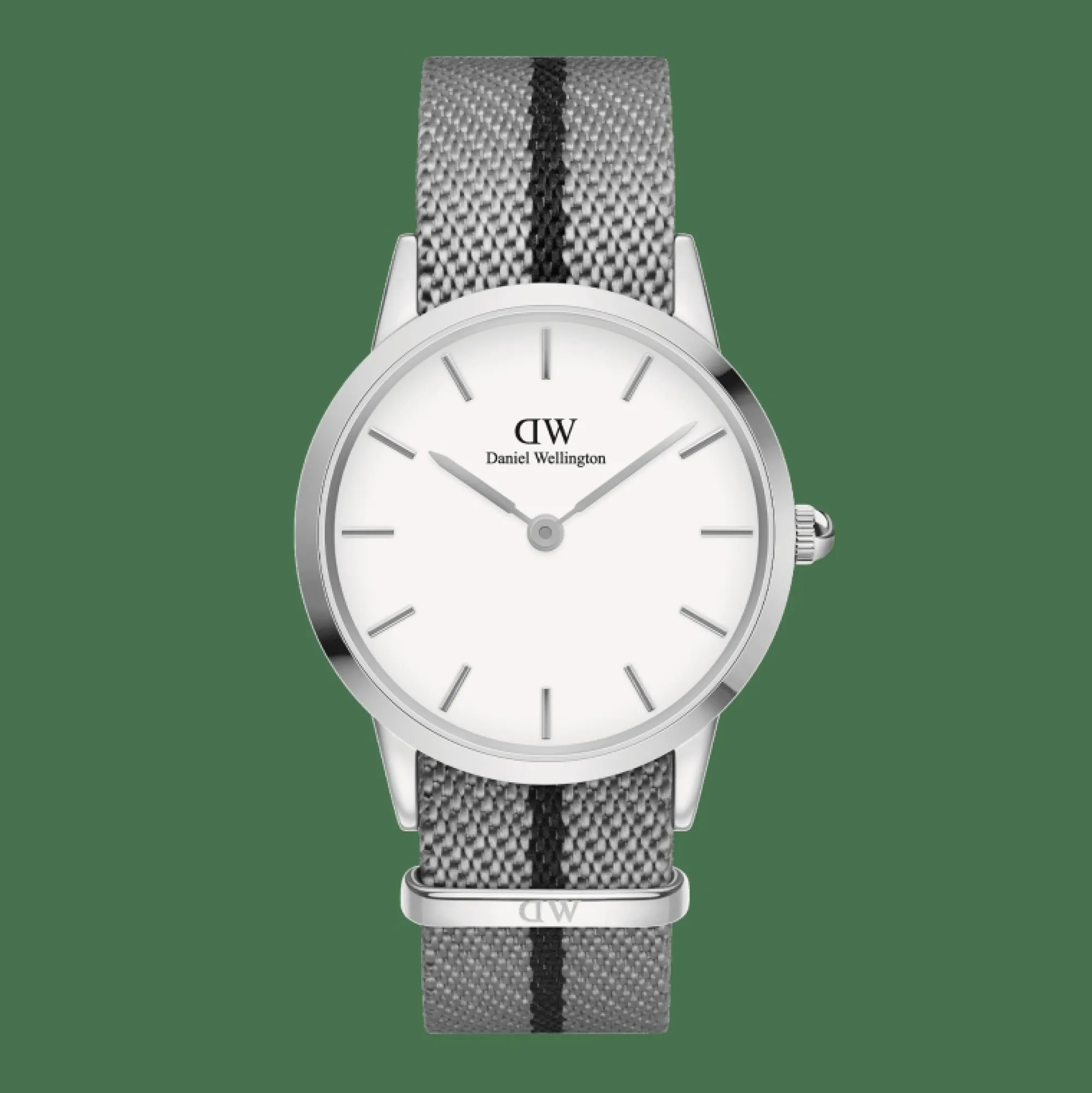 Herren Daniel Wellington Iconic NATO Grey/Black