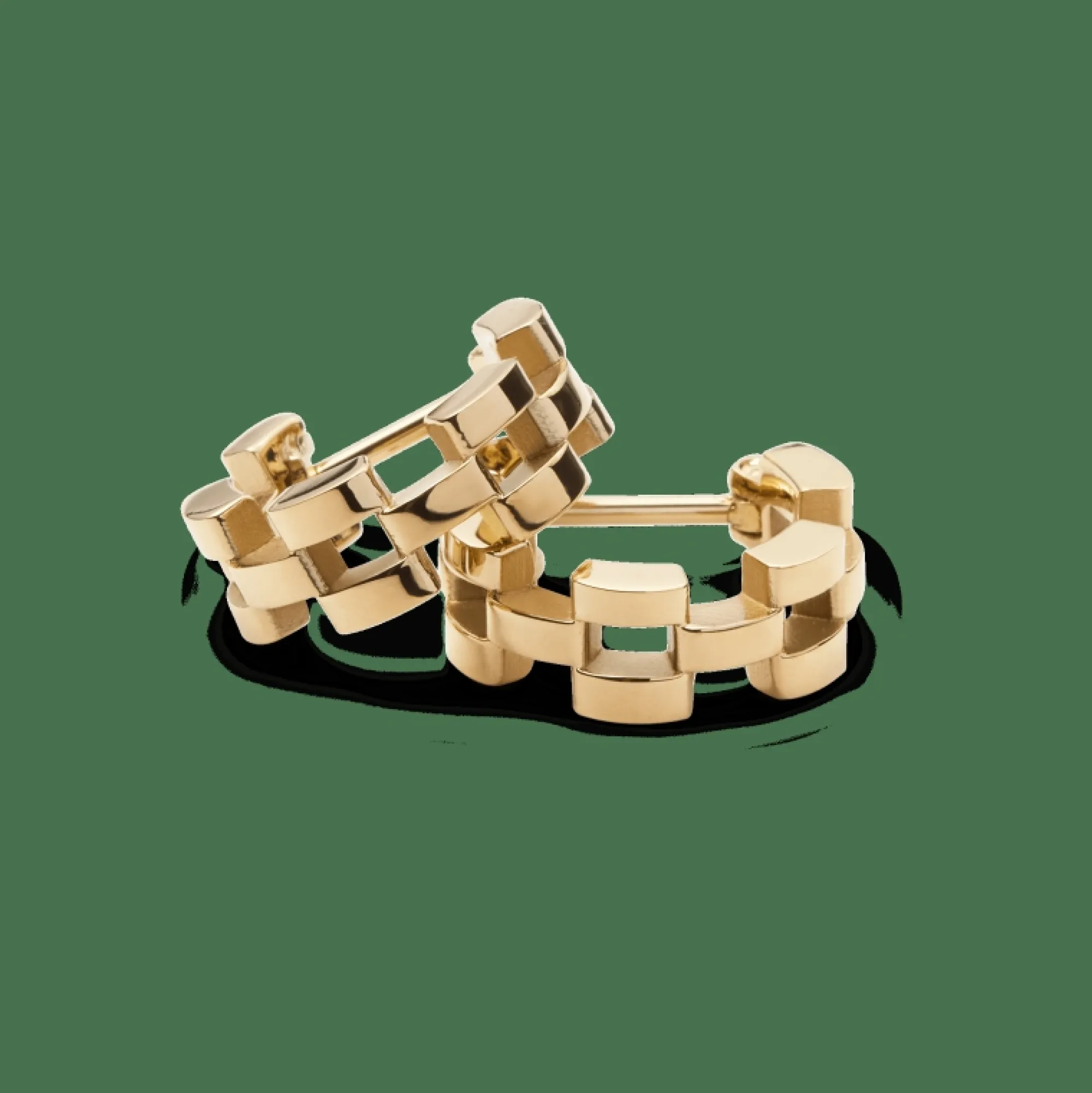 Daniel Wellington 3-Link Earrings