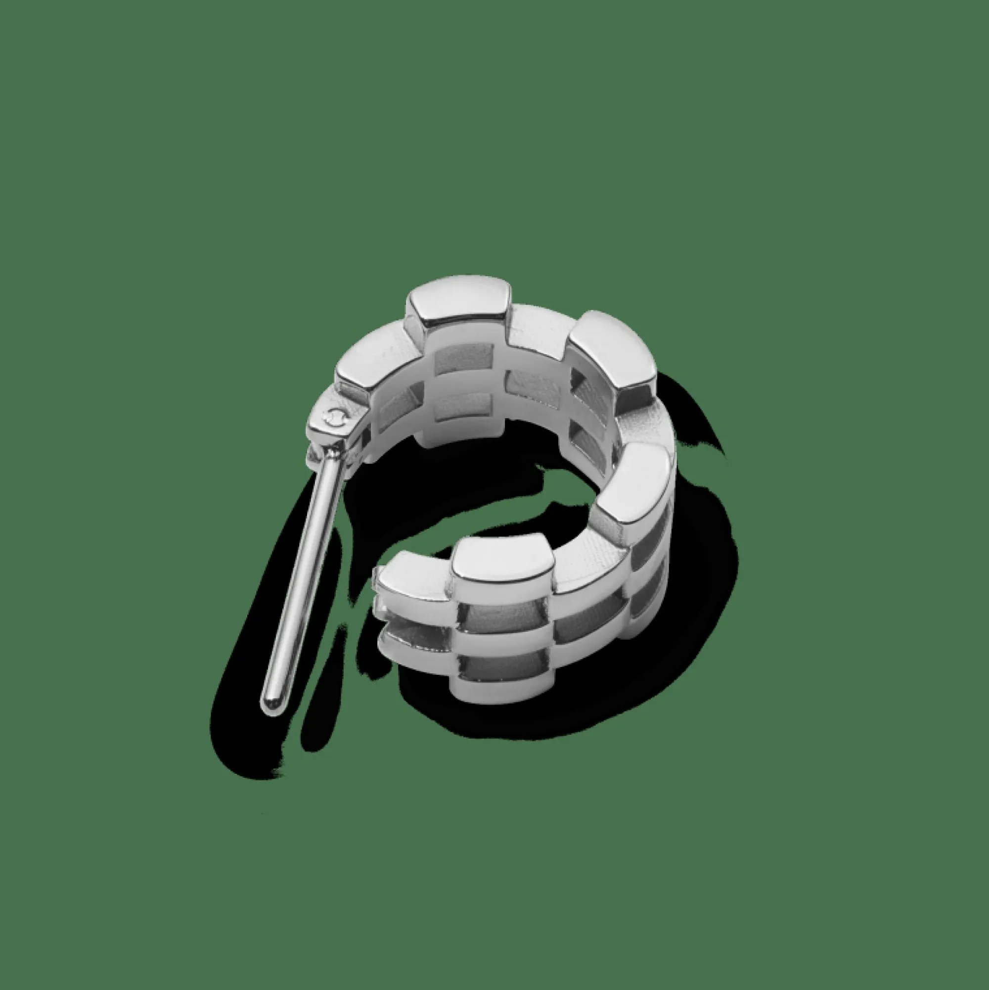 link_earrings_silver_3.webp Daniel Wellington 5-Link Earrings