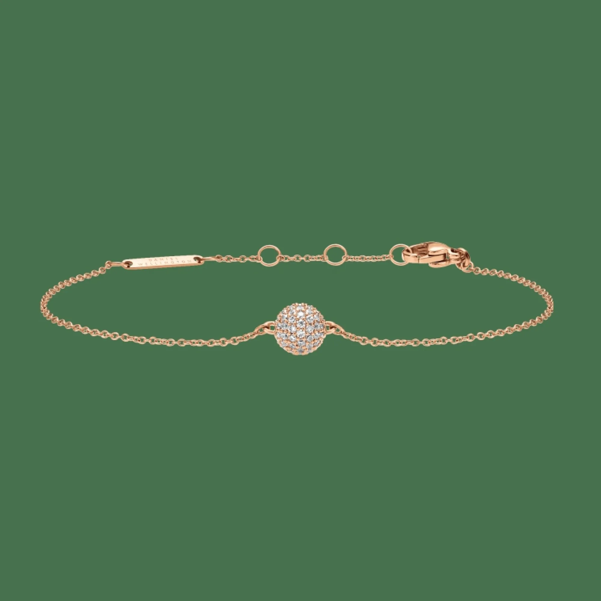 Daniel Wellington Pavé Crystal Pendant Bracelet