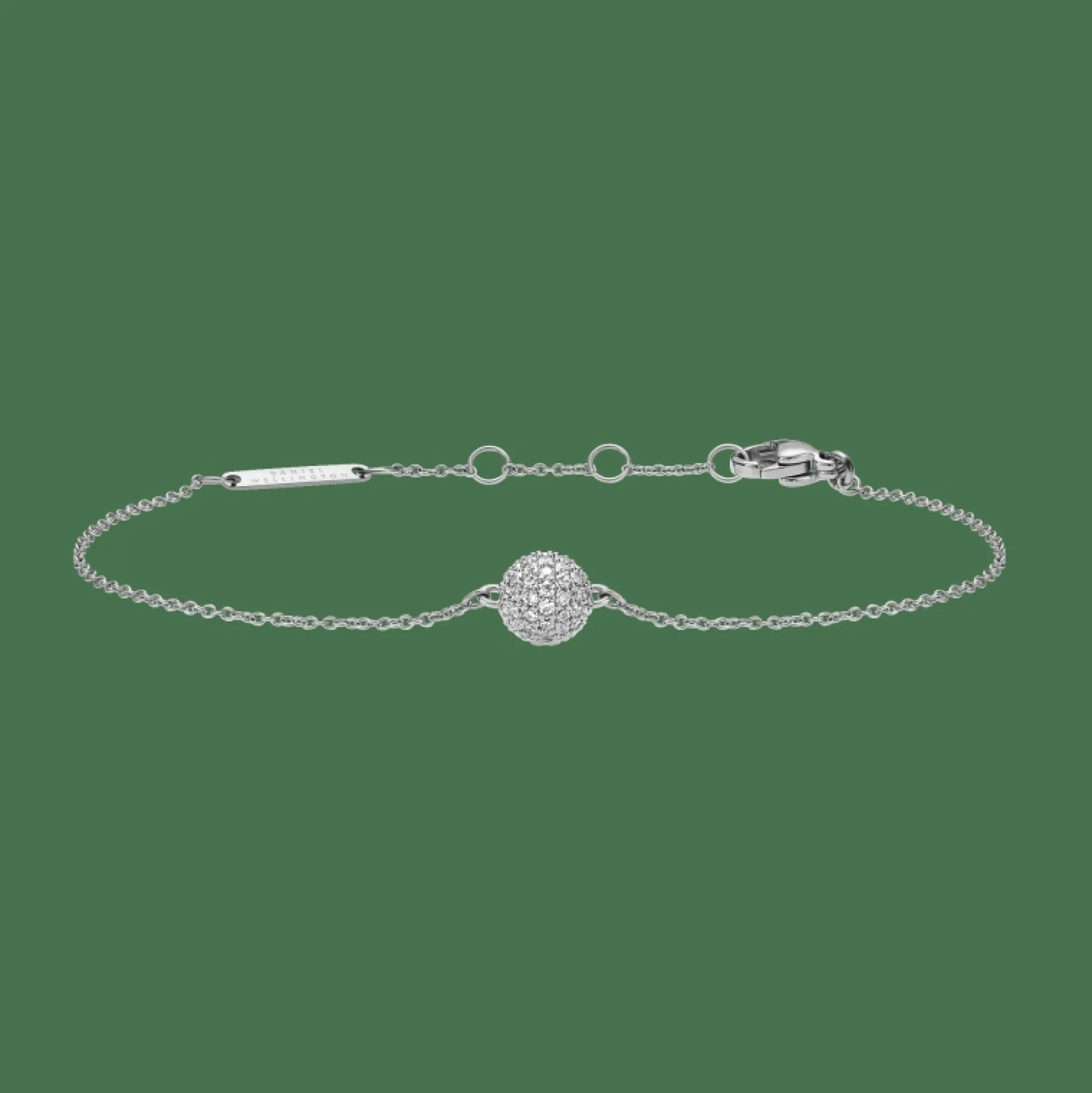 Daniel Wellington Pavé Crystal Pendant Bracelet