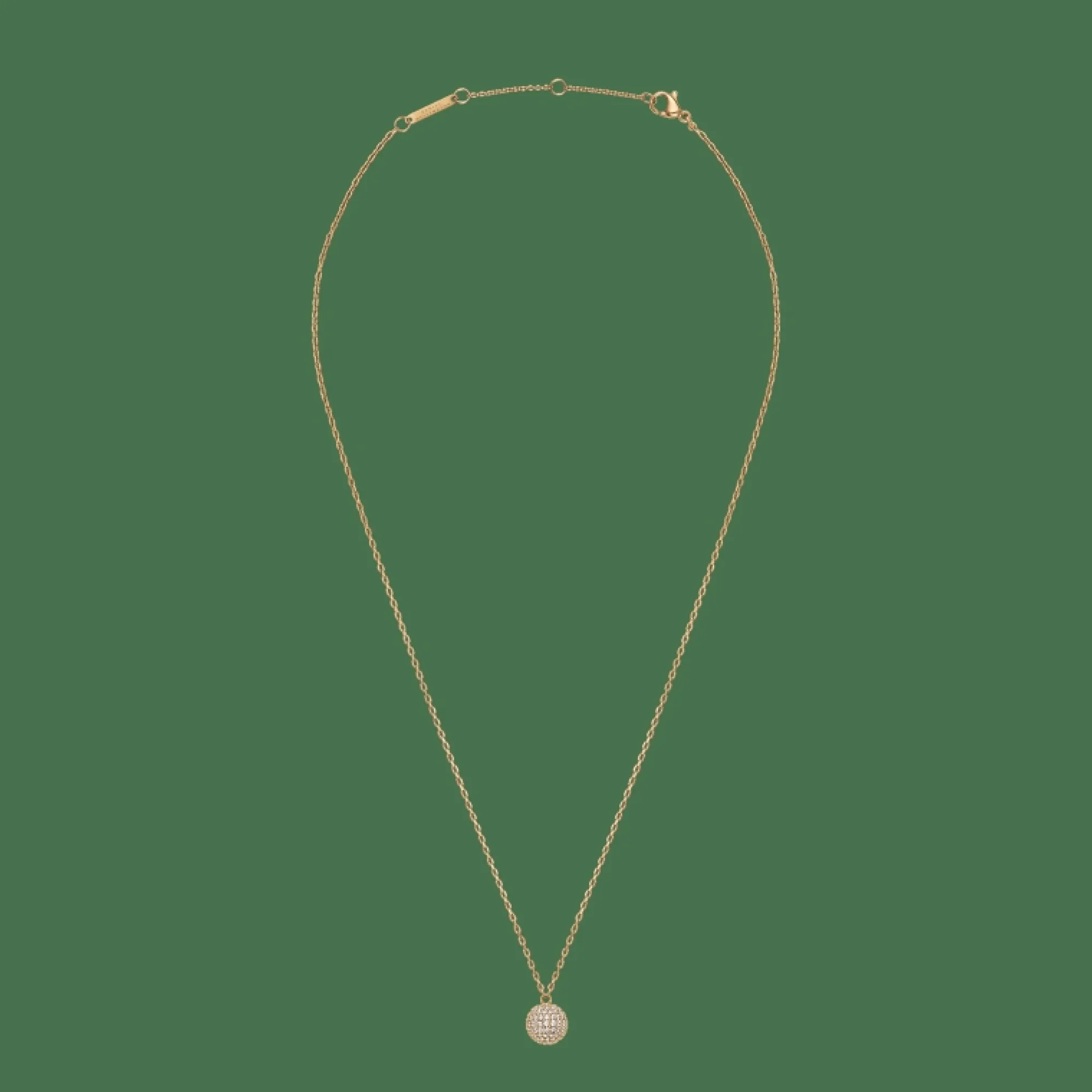 Daniel Wellington Pavé Crystal Pendant Necklace