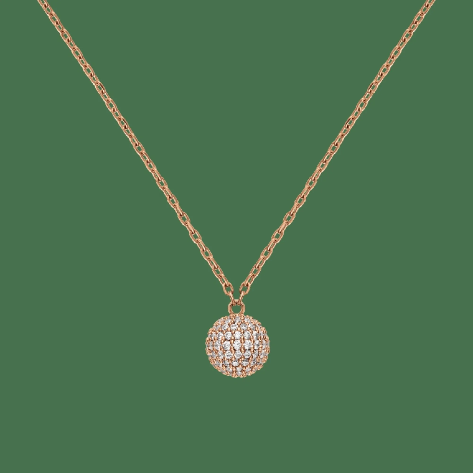 Daniel Wellington Pavé Crystal Pendant Necklace