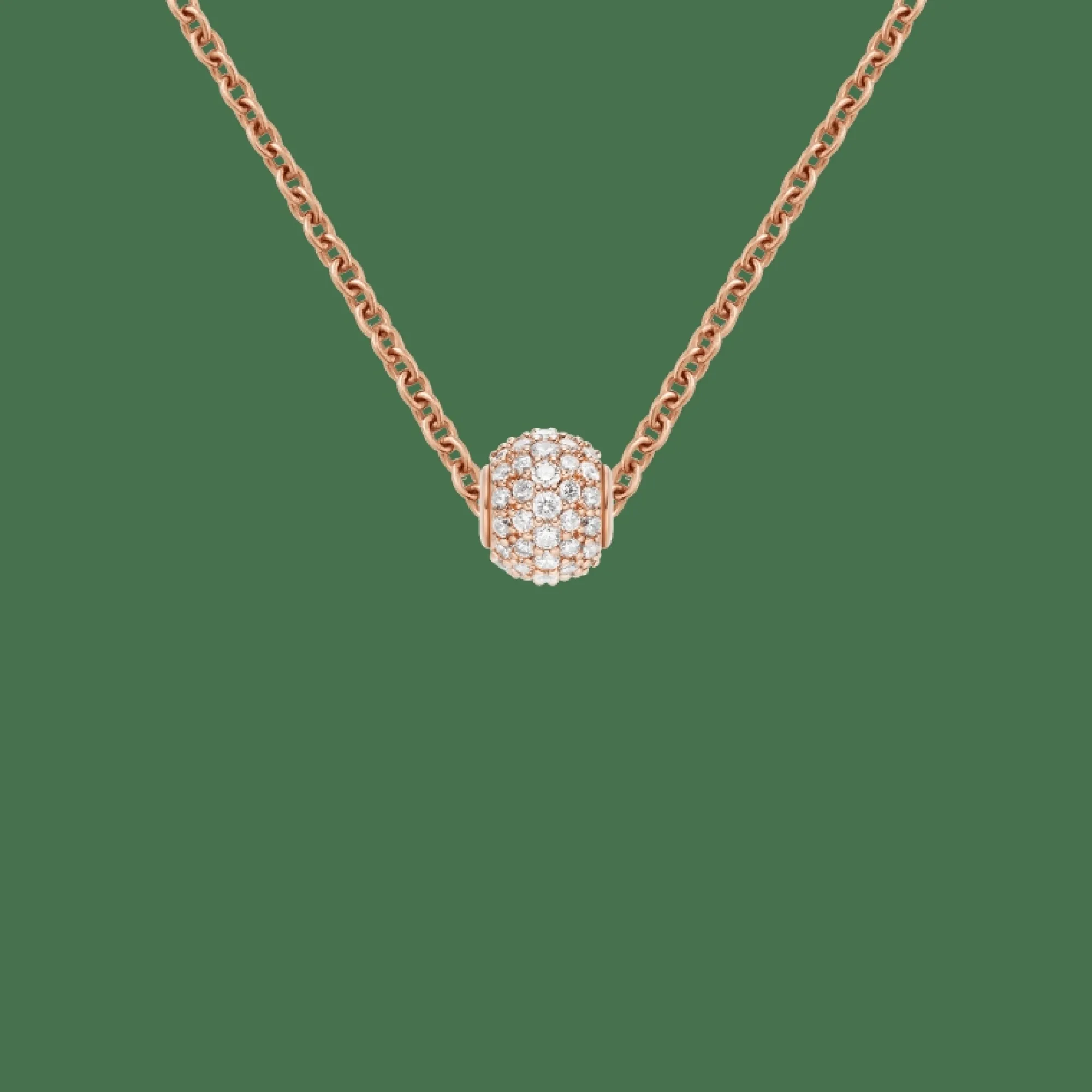 Daniel Wellington Pavé Orb White Crystal Charm RG