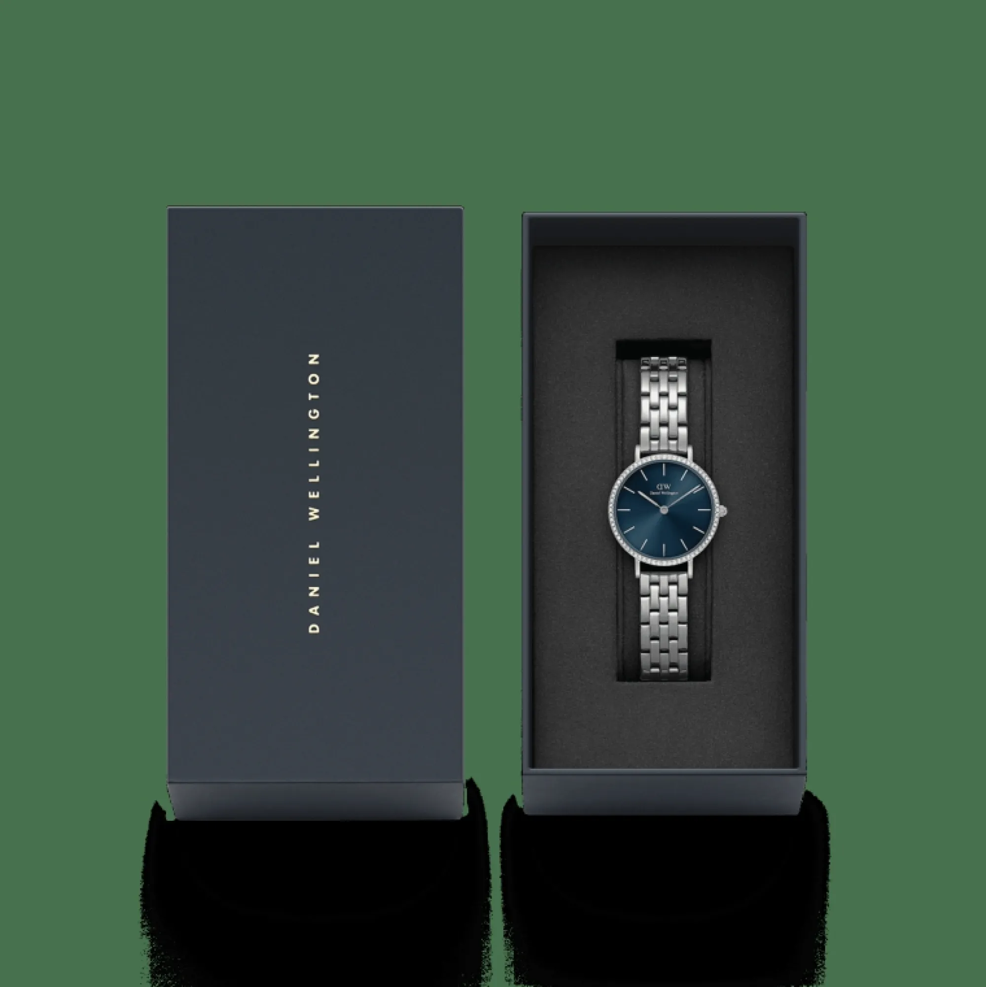 petite_lumine_bezel_link_arctic_s_3.webp Damen Daniel Wellington Petite Lumine Bezel 5-Link Arctic S
