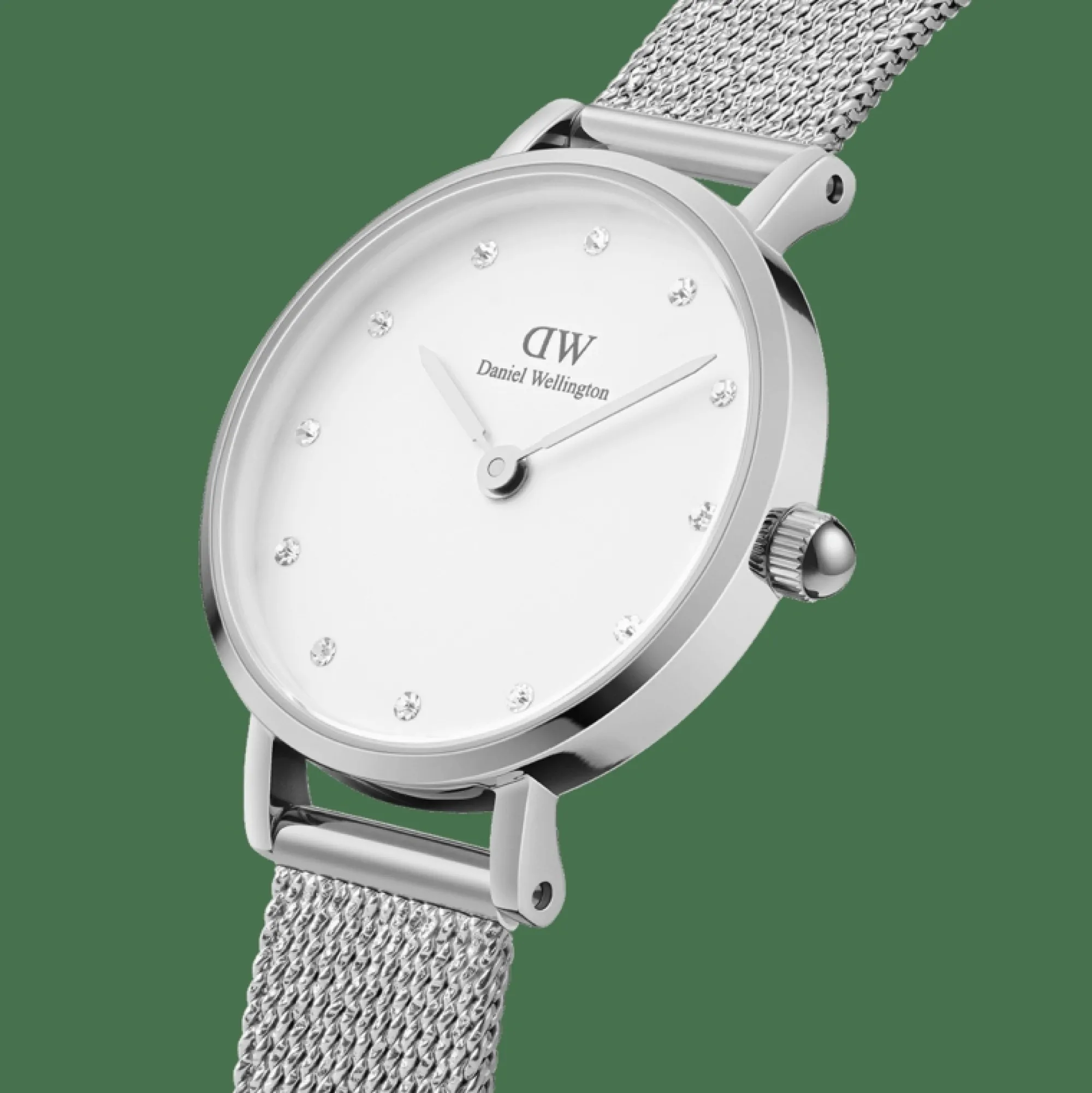 Damen Daniel Wellington Petite Lumine Pressed Sterling