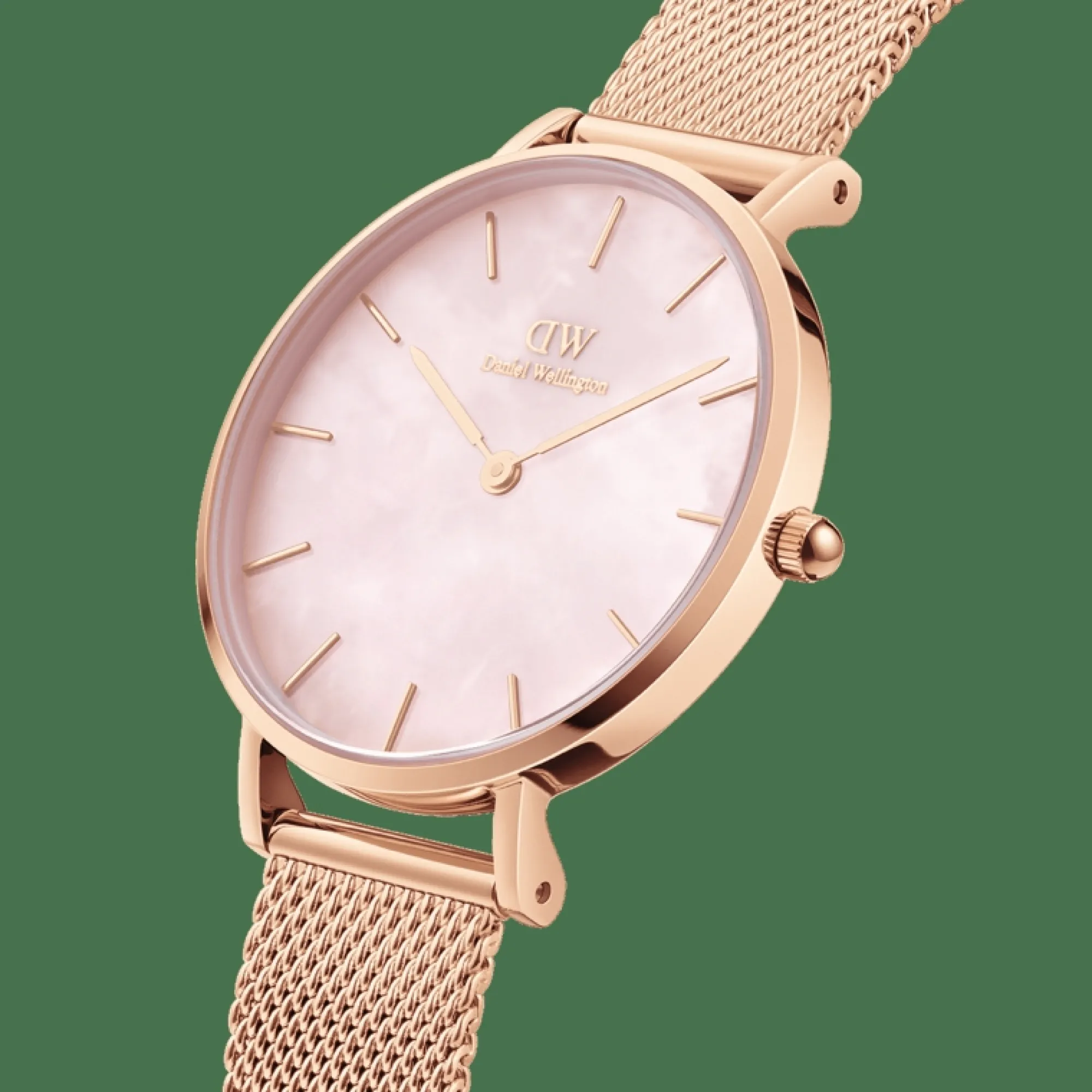 Damen Daniel Wellington Petite Melrose Pearl