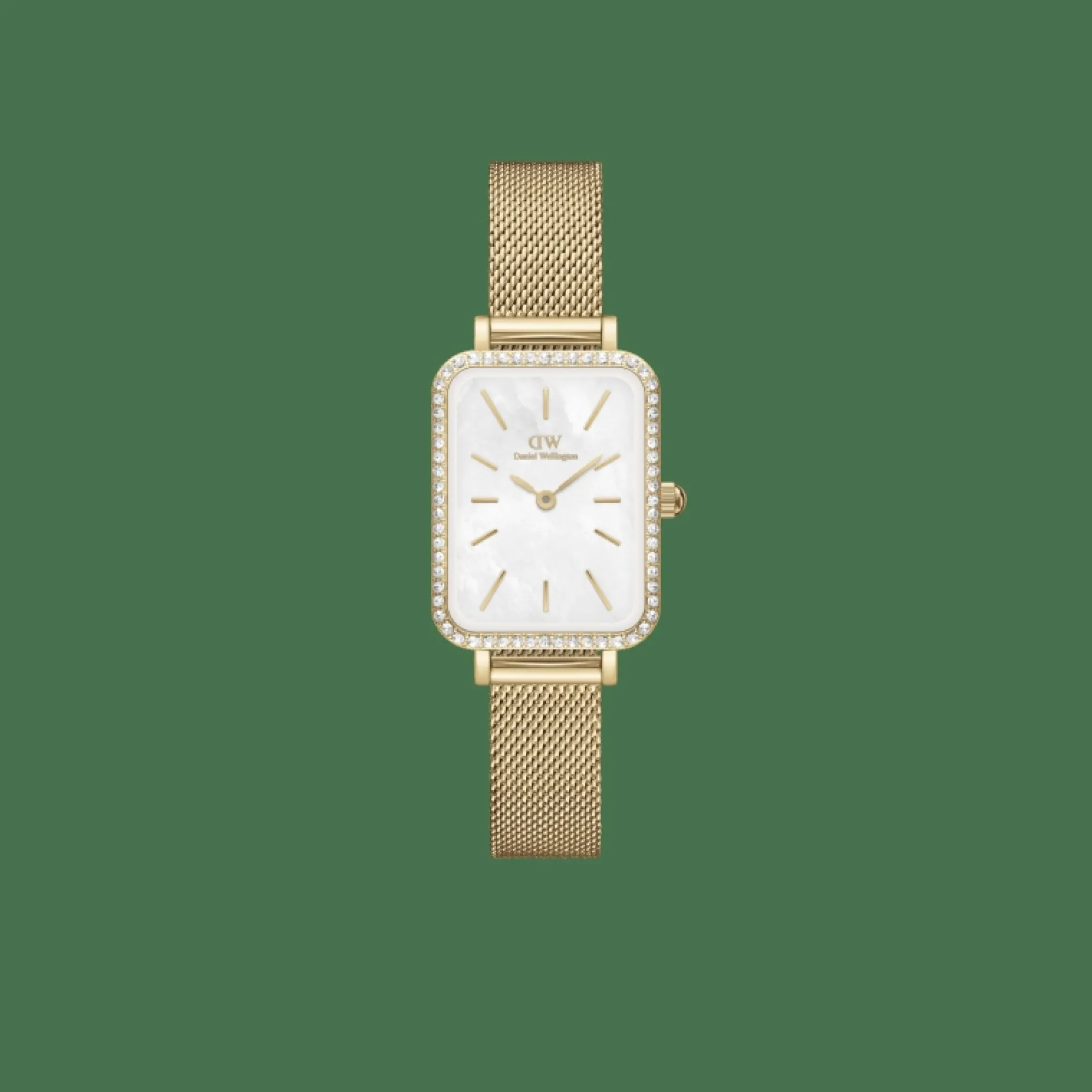 Damen Daniel Wellington Quadro Lumine Bezel Ever MOP