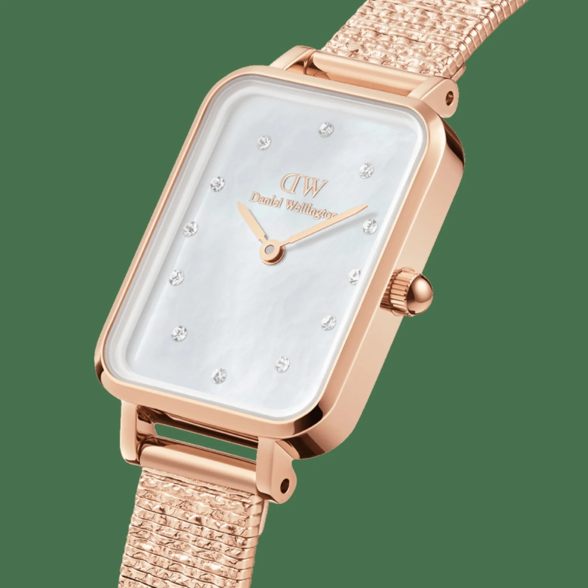 Damen Daniel Wellington Quadro Lumine Pressed Piano