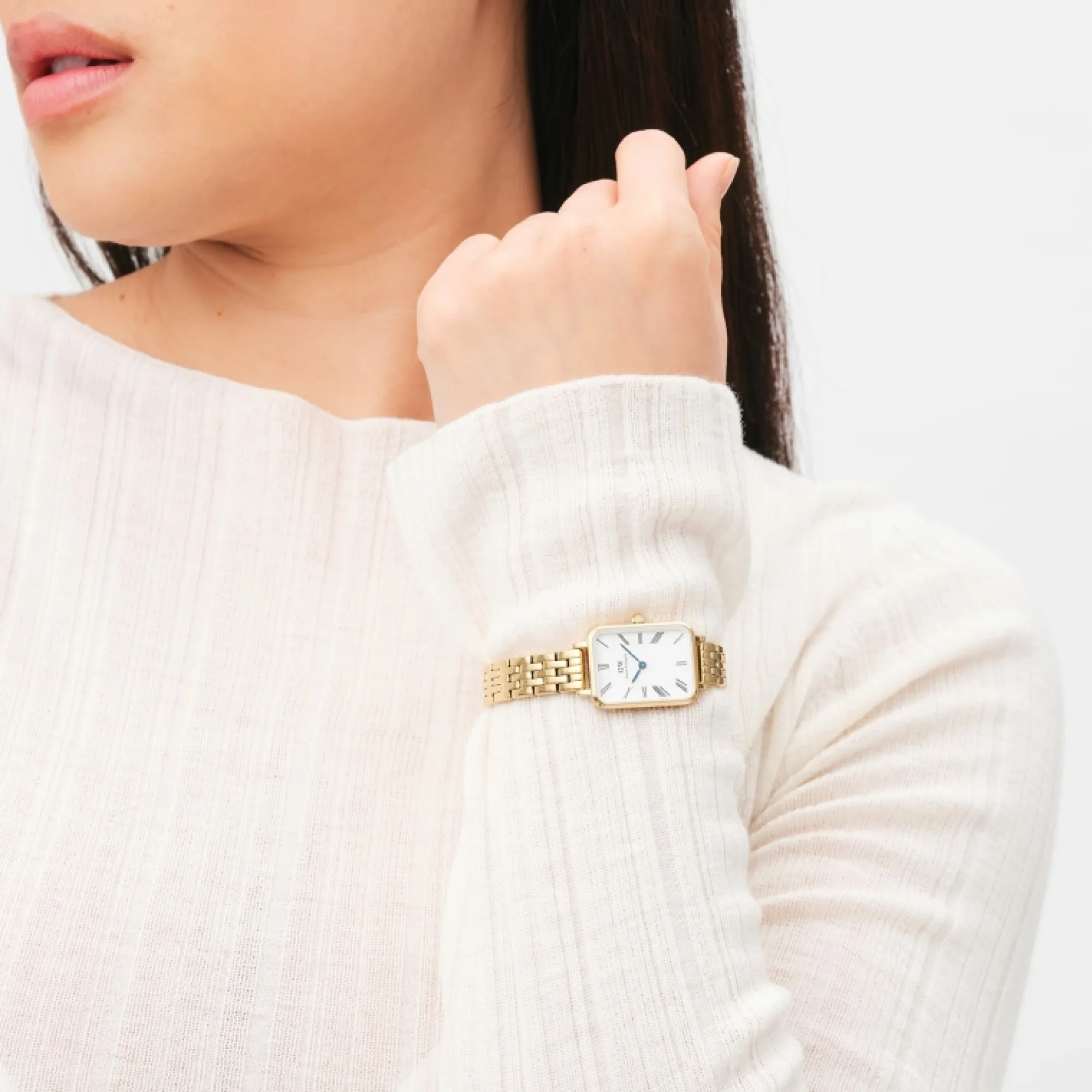 Damen Daniel Wellington Quadro Roman Numerals 5-Link