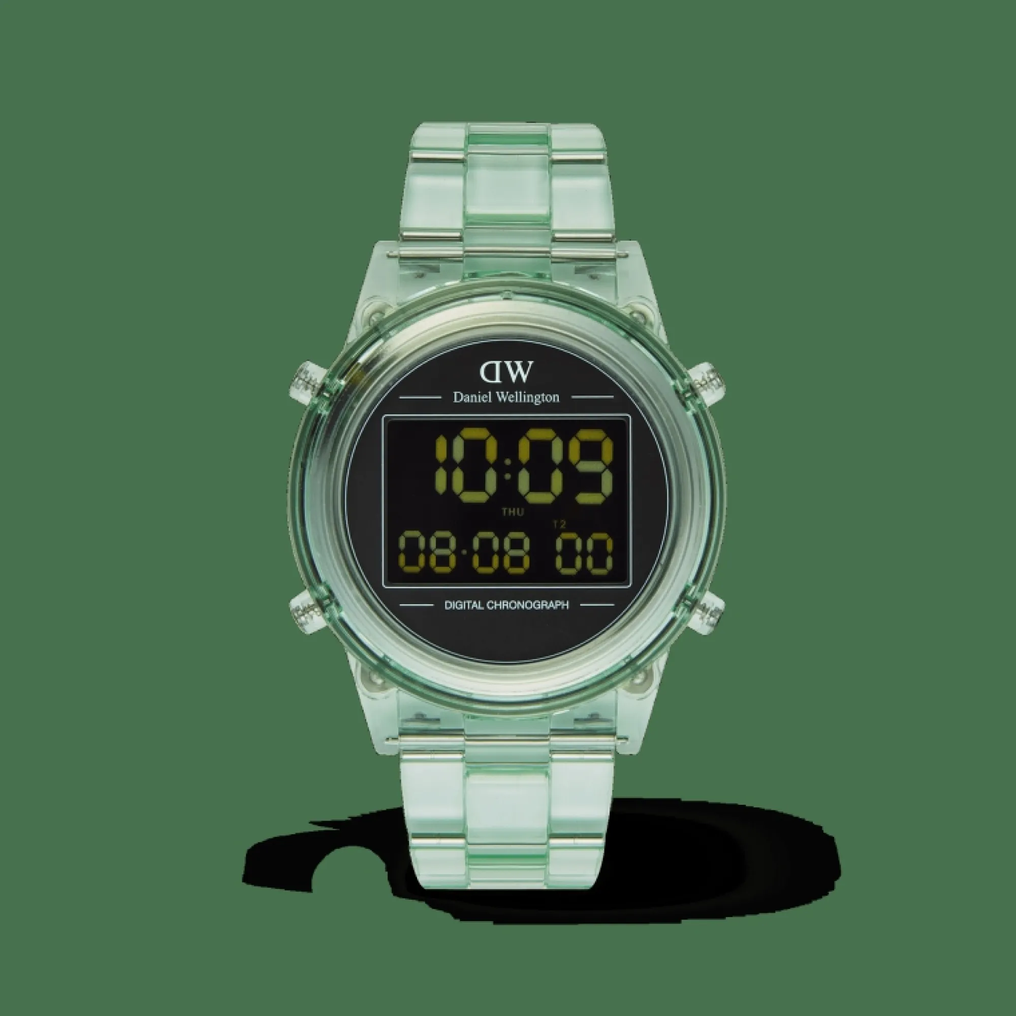 retro_digital_light_green_7.webp Damen Daniel Wellington Retro Digital