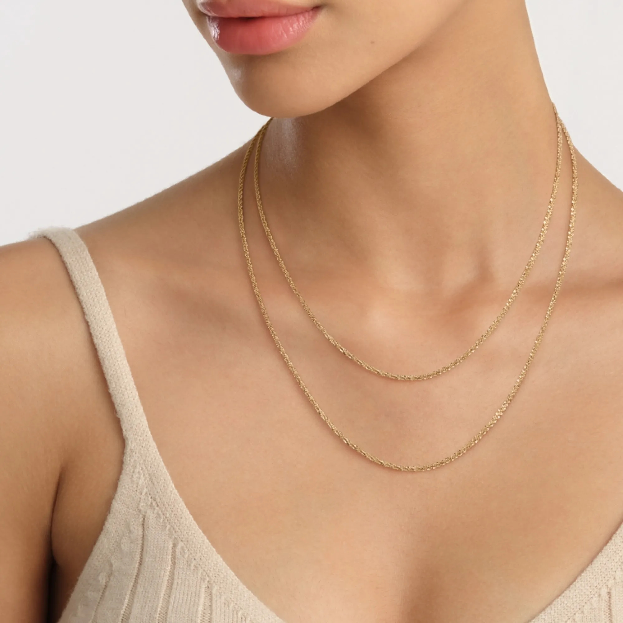 Daniel Wellington Twisted Chain Necklace G